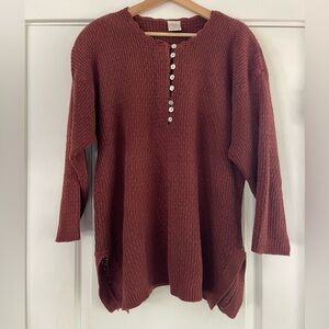 Vintage Partners by Mervyns Cottagecore Rust Sweater - XL